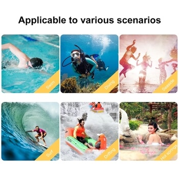 Vodotesné puzdro na profesionálne potápanie a šnorchlovanie až do 45 metrov pre iPhone 13 Pro Max - biele