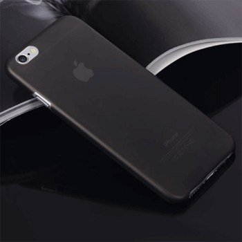 Ultratenký plastový kryt pre Apple iPhone 12 Pro Max - čierny
