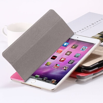 2v1 Smart flip cover + zadný plastový ochranný kryt pre Apple iPad mini 1. 2. 3. generace - čierny