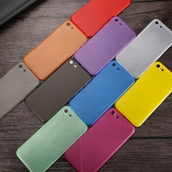 Ultratenký plastový kryt pre Apple iPhone 13 Pro Max - tmavo modrý