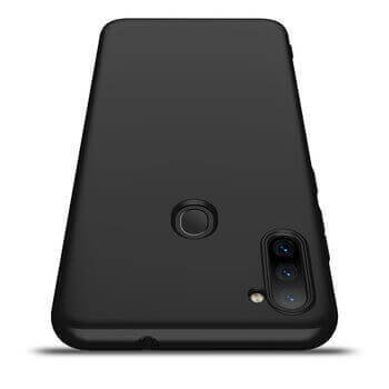 Ochranný 360 ° celotelový plastový kryt pre Samsung Galaxy A14 4G A145R - čierny