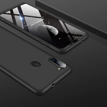 Ochranný 360 ° celotelový plastový kryt pre Samsung Galaxy A14 4G A145R - čierny