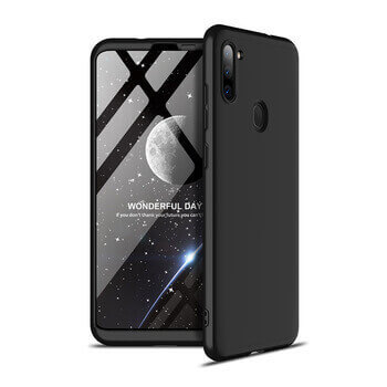 Ochranný 360 ° celotelový plastový kryt pre Samsung Galaxy A14 4G A145R - modrý