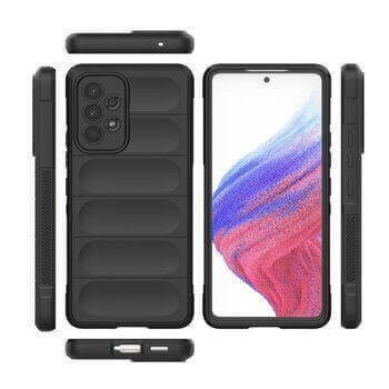 Protišmykový silikónový ochranný kryt pre Samsung Galaxy Note 20 Ultra - čierny