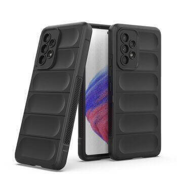 Protišmykový silikónový ochranný kryt pre Samsung Galaxy Note 20 Ultra - čierny