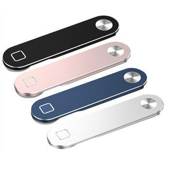 Magnetický držák na telefon k notebooku - čierny