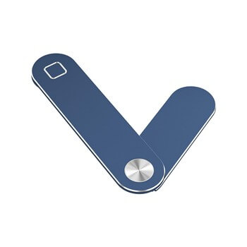 Magnetický držák na telefon k notebooku - tmavo modry