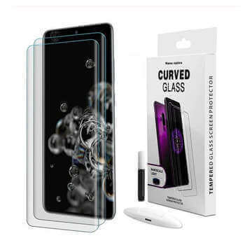 3x 3D UV ochranné sklo pre Samsung Galaxy S20 G980F - 2+1 zadarmo