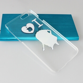 Ultratenký plastový kryt pre Apple iPhone 6/6S - Mimoni Heart