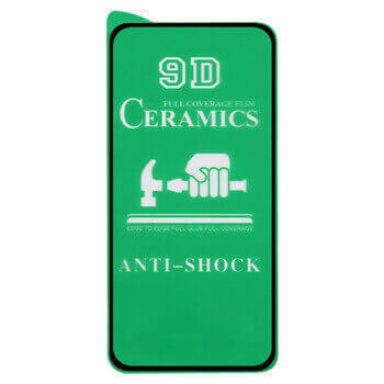 3x Keramické ohebné sklo pro Apple iPhone 14 Pro Max - 2+1 zdarma - čierne