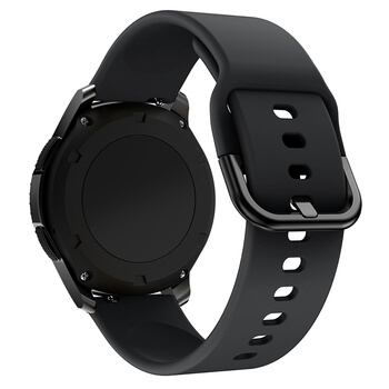 Silikónový remienok pre chytré hodinky Samsung Galaxy Watch 4 40 mm - čierny