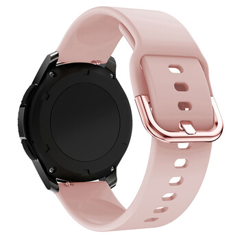 Silikónový remienok pre chytré hodinky Samsung Galaxy Watch 6 Classic 47 mm - svetlo ružový