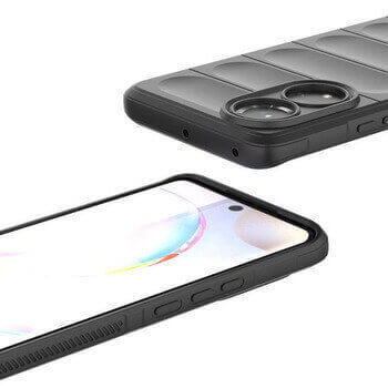 Protišmykový silikónový ochranný kryt pre Honor 90 5G - Vínový