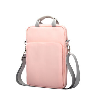 Prenosná taška cez rameno pre Apple iPad mini 1. 2. 3. generace - svetlo ružová