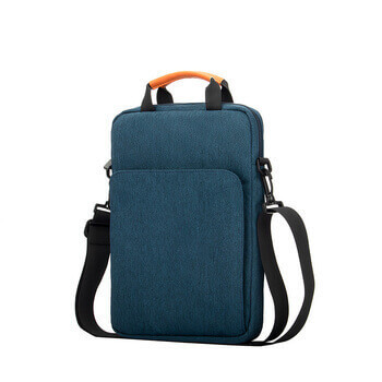 Prenosná taška cez rameno pre Apple iPad Pro 12,9" 2022 (6.generace) - tmavo modrá