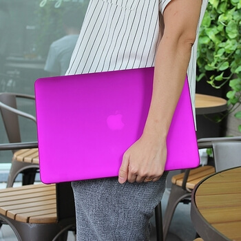 Plastový ochranný obal pre Apple MacBook Pro 15" Retina - svetlo ružový