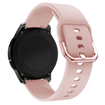 Silikónový remienok pre chytré hodinky Huawei Watch 2 Sport - svetlo ružový