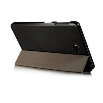2v1 Smart flip cover + zadný plastový ochranný kryt pre Samsung Galaxy Tab S9 Ultra - čierny