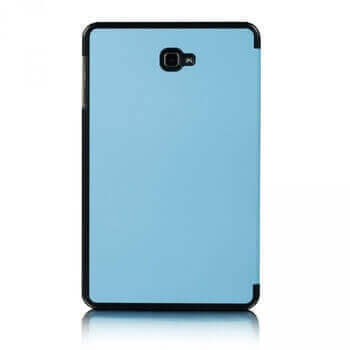 2v1 Smart flip cover + zadný plastový ochranný kryt pre Samsung Galaxy Tab S9 Ultra - svetlo modrý