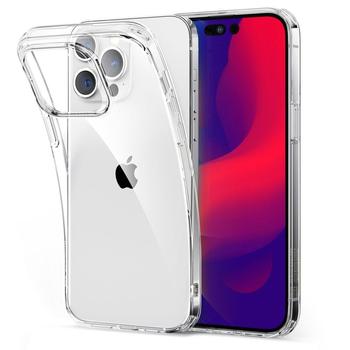Silikónový obal pre Apple iPhone 15 Pro Max - priehľadný