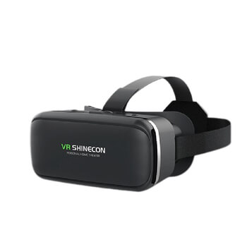3D Okuliare pre virtuálnu realitu VR Box SHINECON G04 čierne