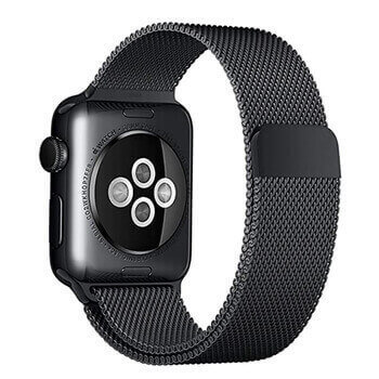 Elegantný kovový pásik pre chytré hodinky Apple Watch SE 44 mm (2023) - strieborný