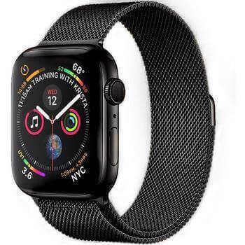 Elegantný kovový pásik pre chytré hodinky Apple Watch SE 44 mm (2023) - strieborný