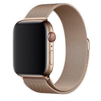 Elegantný kovový pásik pre chytré hodinky Apple Watch SE 44 mm (2023) - strieborný