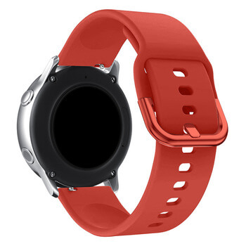 Silikónový remienok pre chytré hodinky Samsung Galaxy Watch 4 40 mm - červený