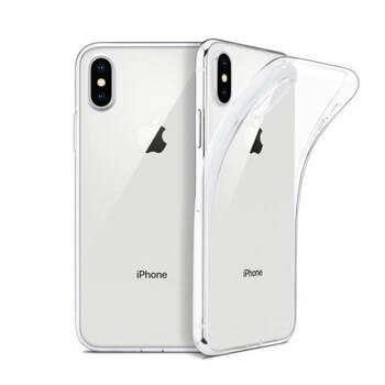 Silikónový obal pre Apple iPhone X/XS - priehľadný