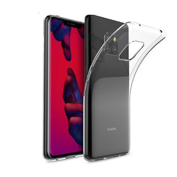 Silikónový obal pre Huawei Mate 20 Pro - priehľadný