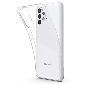 Silikónový obal pre Samsung Galaxy A13 4G - priehľadný
