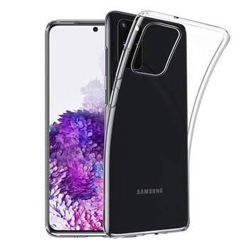 Silikónový obal pre Samsung Galaxy S20+ G985F - priehľadný
