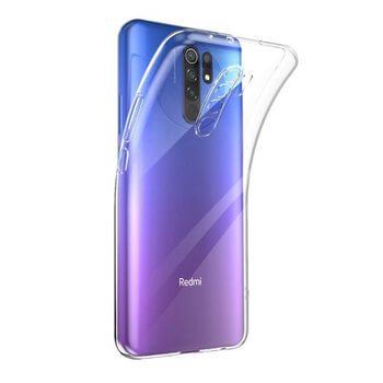 Silikónový obal pre Xiaomi Redmi 9 - priehľadný