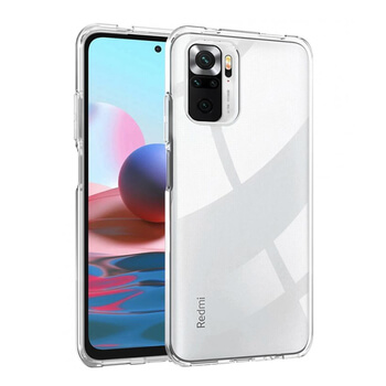 Silikónový obal pre Xiaomi Redmi Note 10S - priehľadný