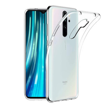 Silikónový obal pre Xiaomi Redmi Note 8 Pro - priehľadný