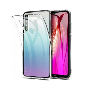 Silikónový obal pre Xiaomi Redmi Note 8T - priehľadný