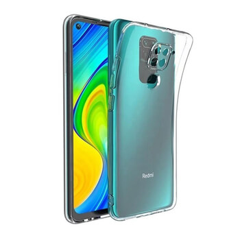 Silikónový obal pre Xiaomi Redmi Note 9 - priehľadný