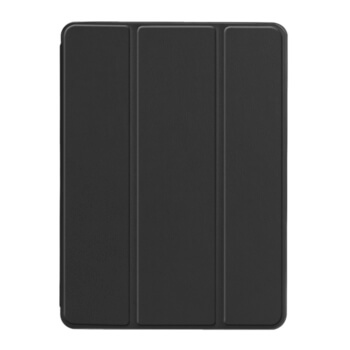 Koženkové smart flip pouzdro pre Apple iPad 10.2" 2021 (9. generace) - čierny