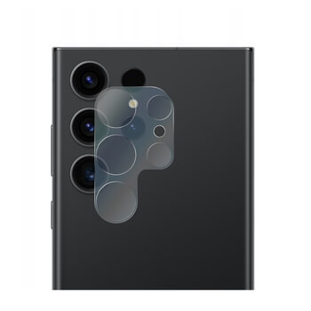 3x Ochranné sklo na šošovku fotoaparátu a kamery pre Samsung Galaxy S23 Ultra 5G