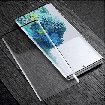 3x 3D ochranné tvrdené sklo s rámčekom pre Samsung Galaxy S24 Ultra 5G - čierne - 2+1 zadarmo