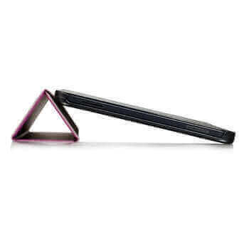2v1 Smart flip cover + zadný plastový ochranný kryt pre Samsung Galaxy Tab S9 FE - čierny