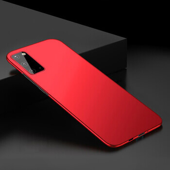 Ochranný plastový kryt pre Samsung Galaxy S23 FE S711B - červený