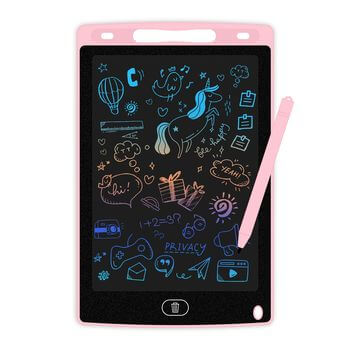Kresliaca LCD tabuľka 12" - svetlo ružová