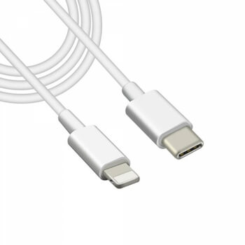 USB-C dátový a nabíjací kábel s konektorom Lightning - 1m