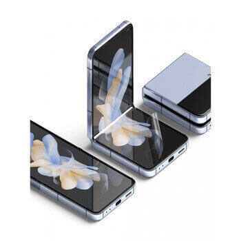 3x Ochranná fólia pre Samsung Galaxy Z Flip4 5G F721B - 2+1 zdarma