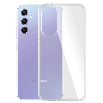 Silikónový obal pre Samsung Galaxy A55 5G - priehľadný