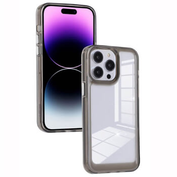 Super odolný ochranný silikónový obal pre Apple iPhone 12 Pro - čierny
