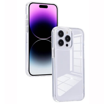 Super odolný ochranný silikónový obal pre Huawei P30 Pro - priehľadný