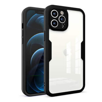 Ochranný 360 ° celotelový kryt pre Apple iPhone 11 Pro Max - čierny